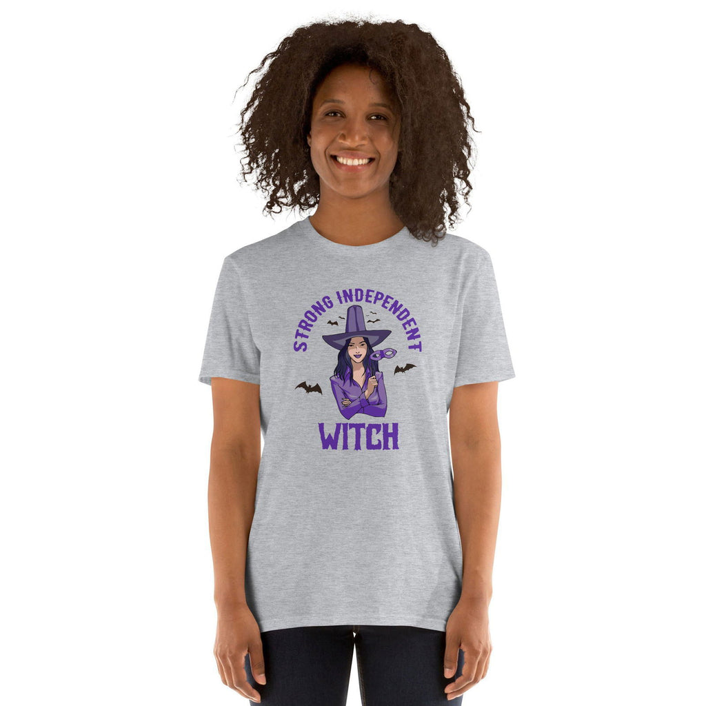 Strong Independent Witch Short-Sleeve Unisex T-Shirt - Popstar Panda