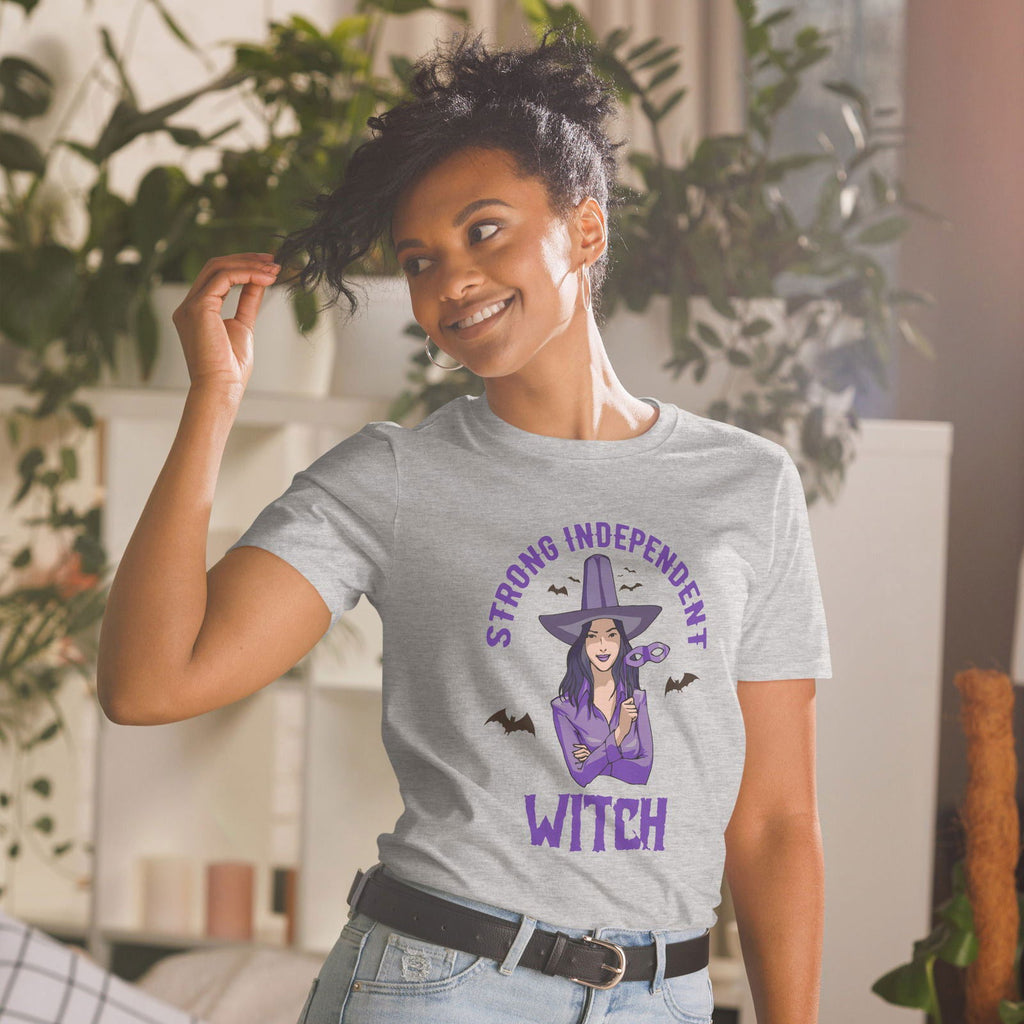 Strong Independent Witch Short-Sleeve Unisex T-Shirt - Popstar Panda
