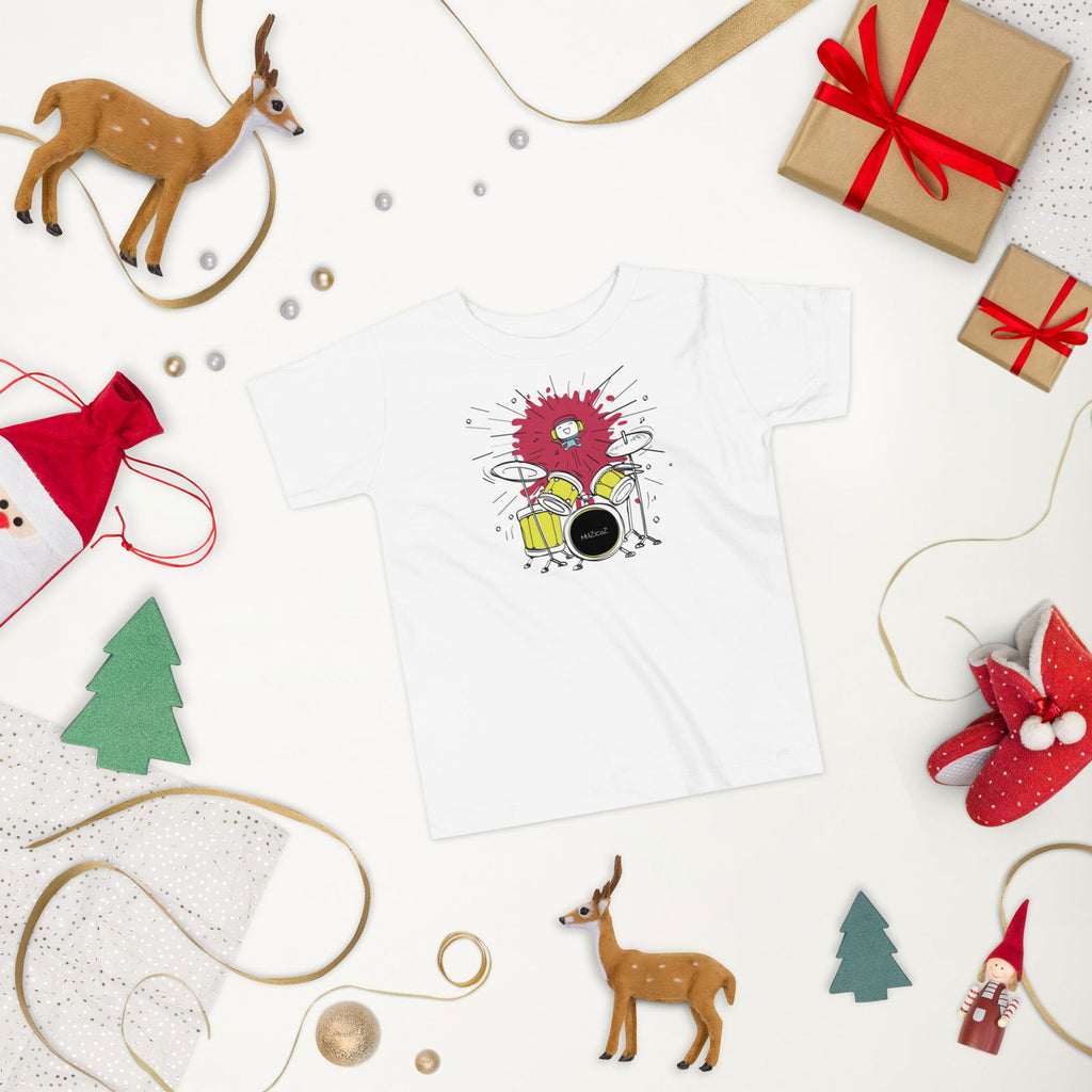 Tico (Muzicoz) Toddler Short Sleeve Tee - Popstar Panda