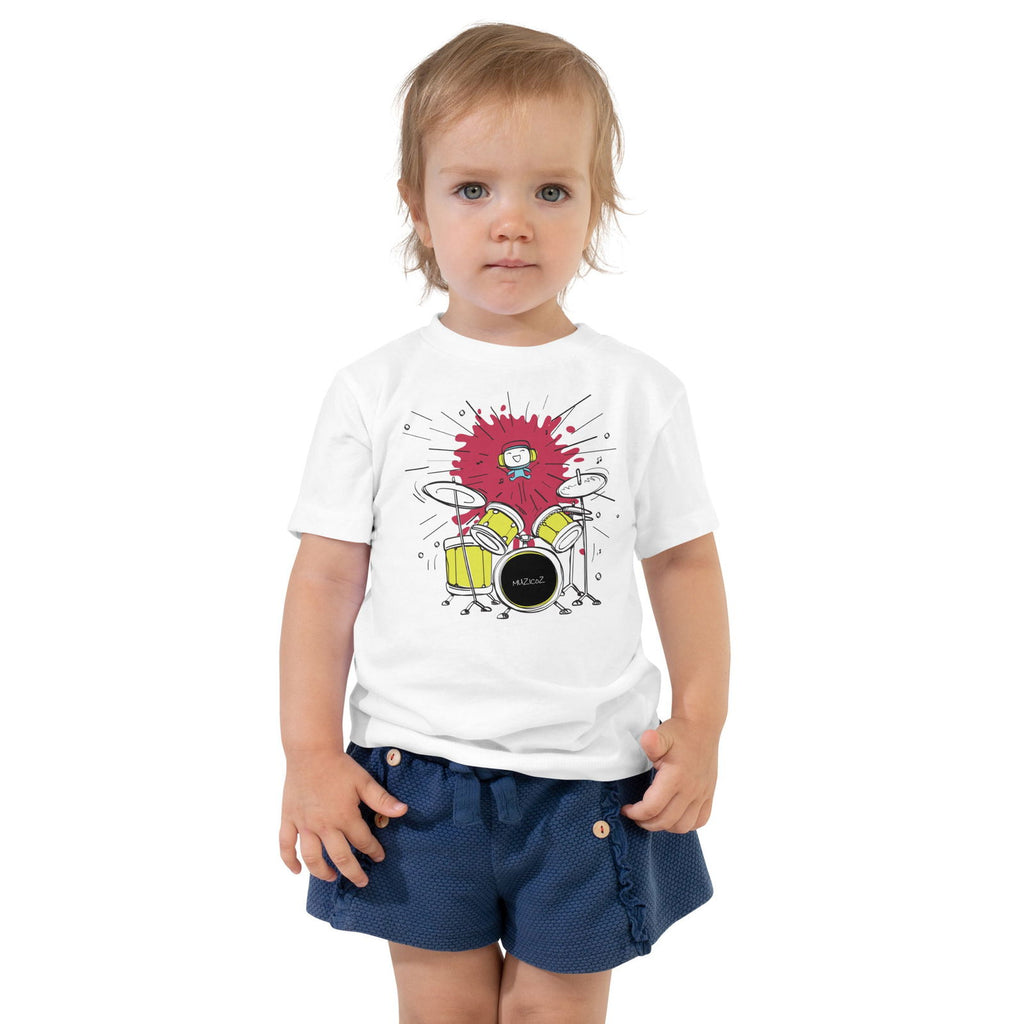 Tico (Muzicoz) Toddler Short Sleeve Tee - Popstar Panda