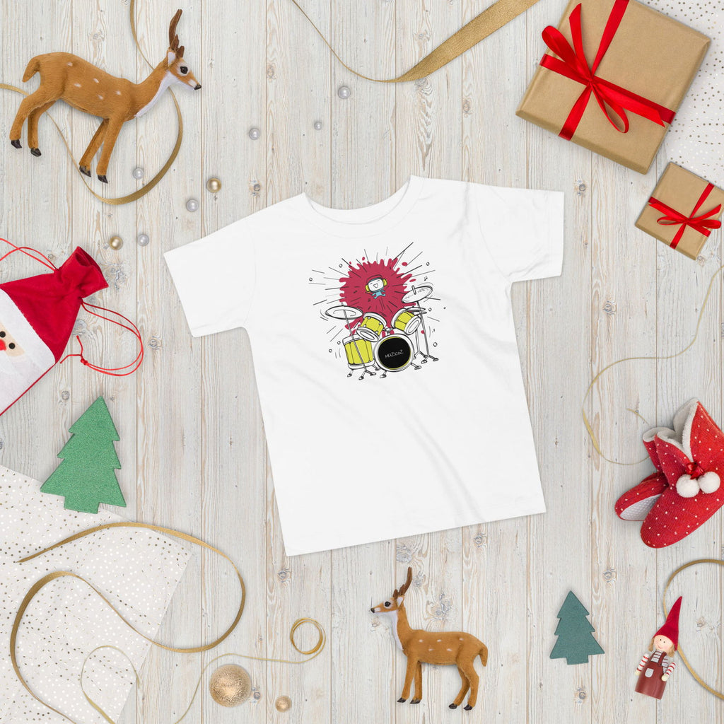 Tico (Muzicoz) Toddler Short Sleeve Tee - Popstar Panda