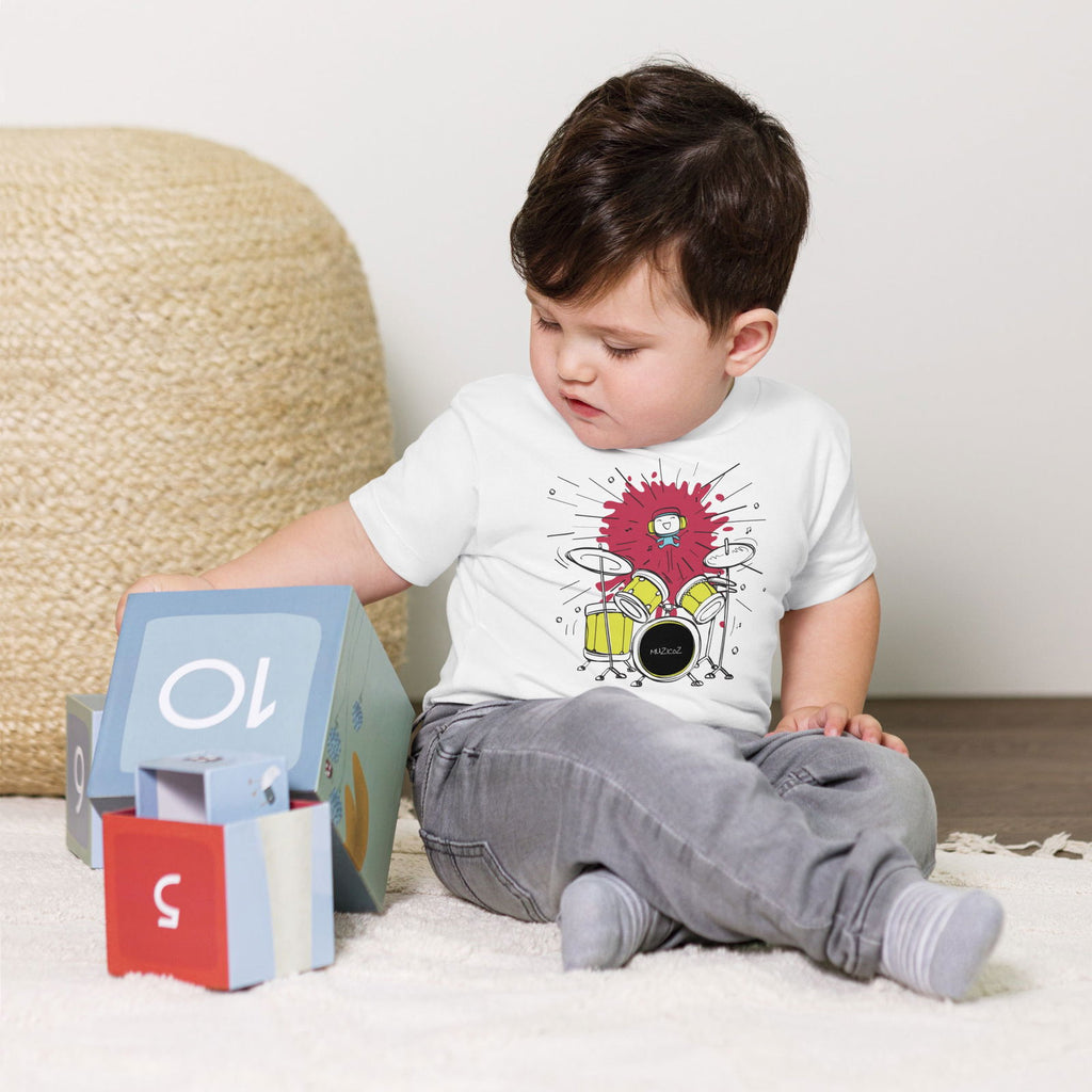Tico (Muzicoz) Toddler Short Sleeve Tee - Popstar Panda