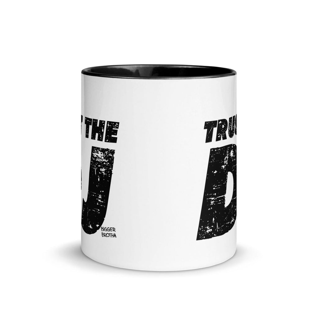 Trust the DJ Mug with Colour Inside - Popstar Panda - 