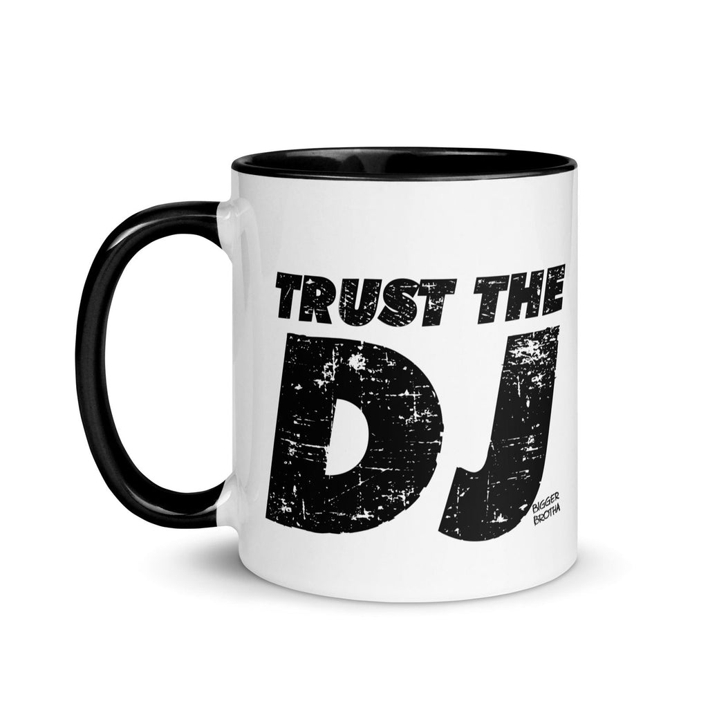 Trust the DJ Mug with Colour Inside - Popstar Panda - 