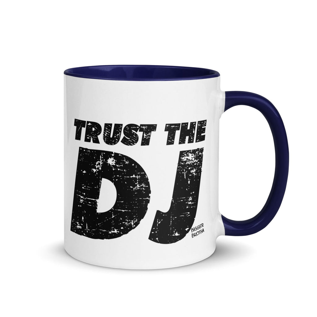 Trust the DJ Mug with Colour Inside - Popstar Panda - 