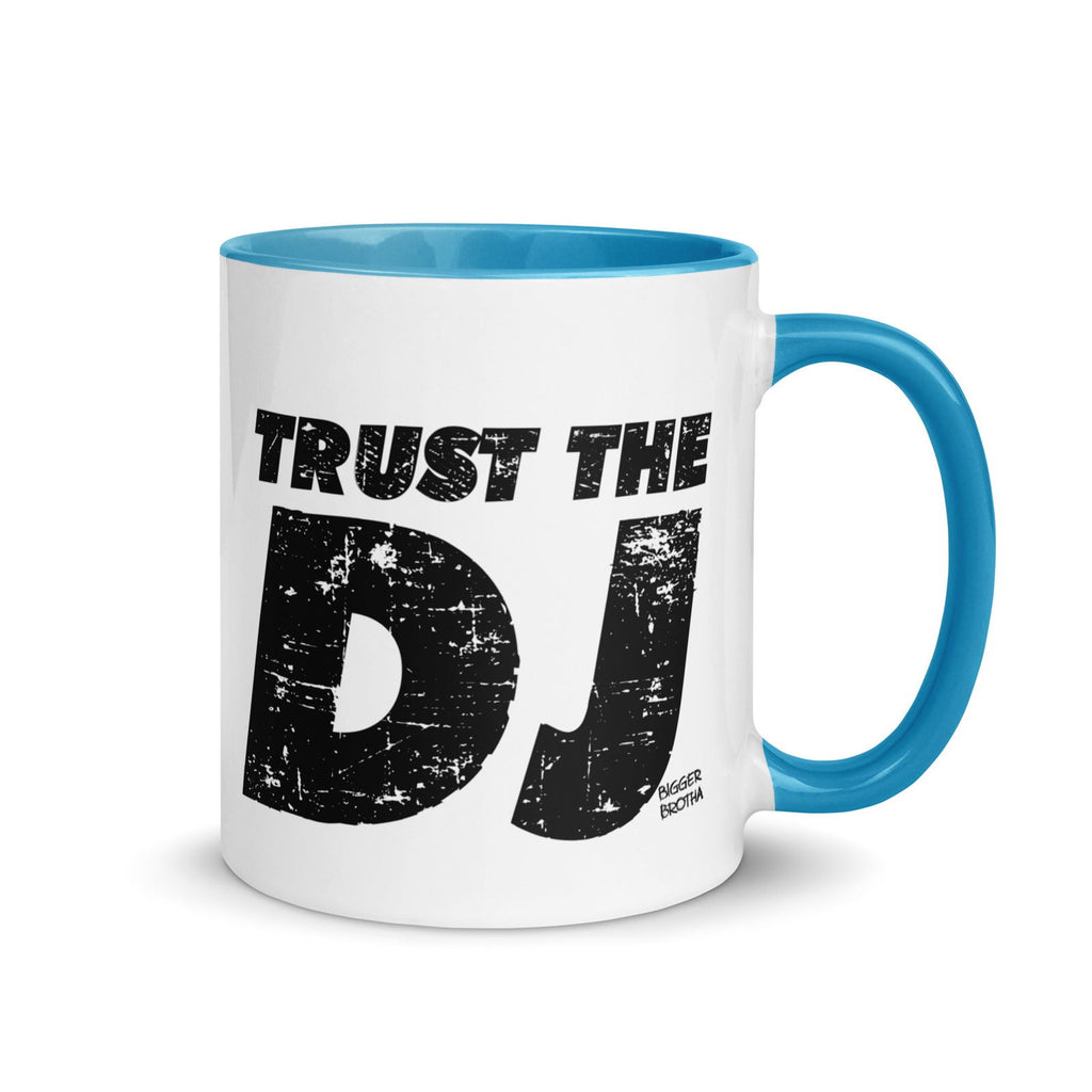 Trust the DJ Mug with Colour Inside - Popstar Panda - 