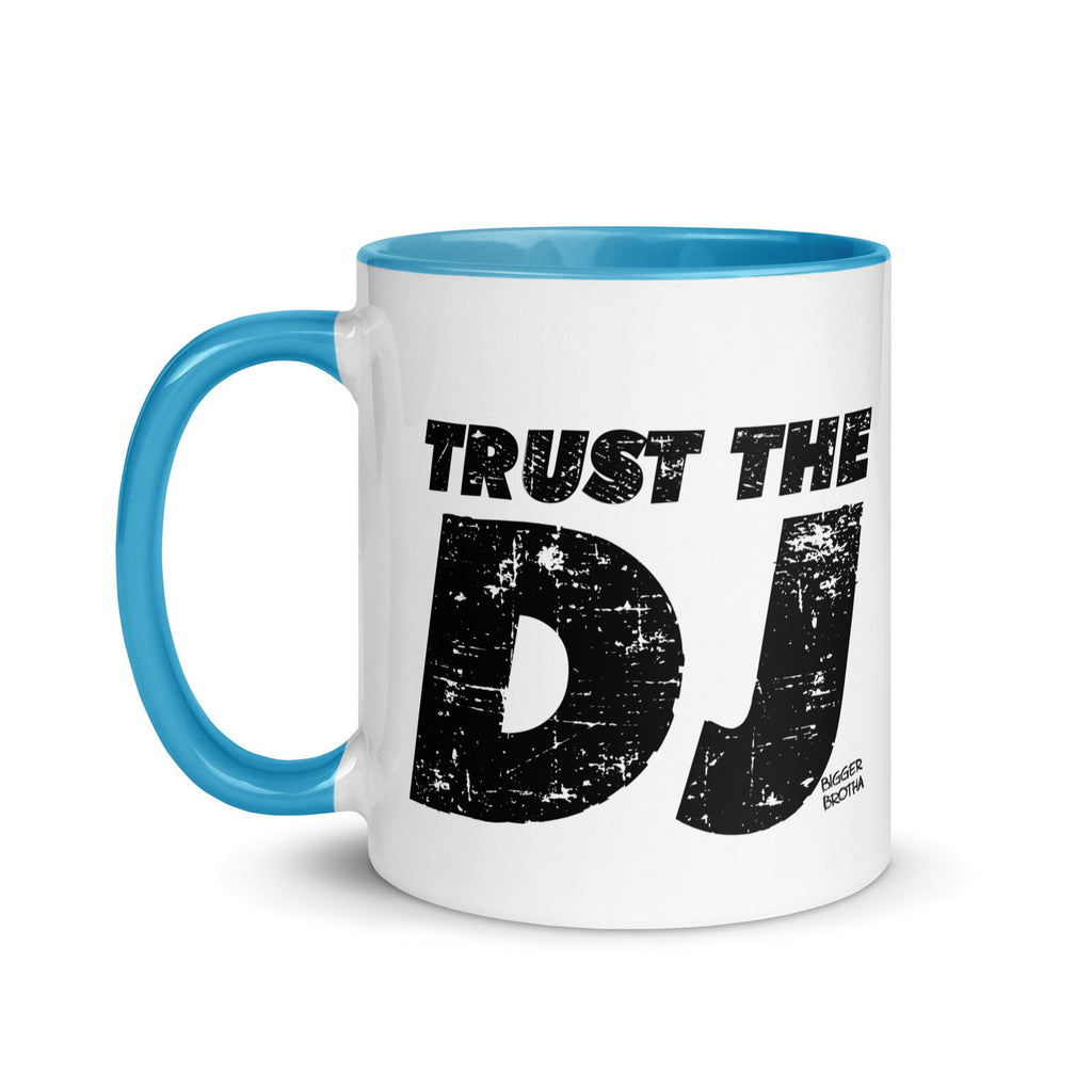 Trust the DJ Mug with Colour Inside - Popstar Panda - 