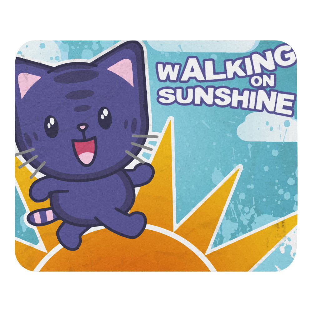 Walking on Sunshine Mouse Pad - Popstar Panda