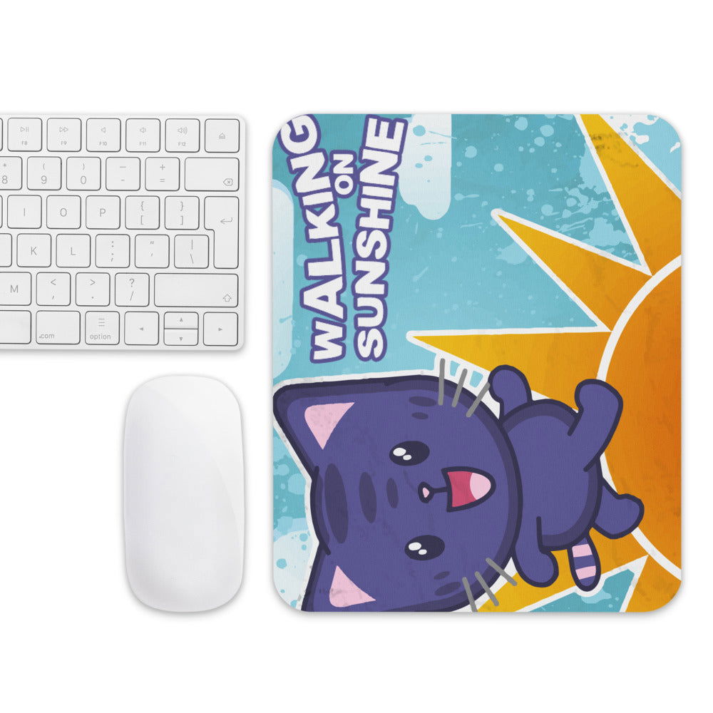 Walking on Sunshine Mouse Pad - Popstar Panda