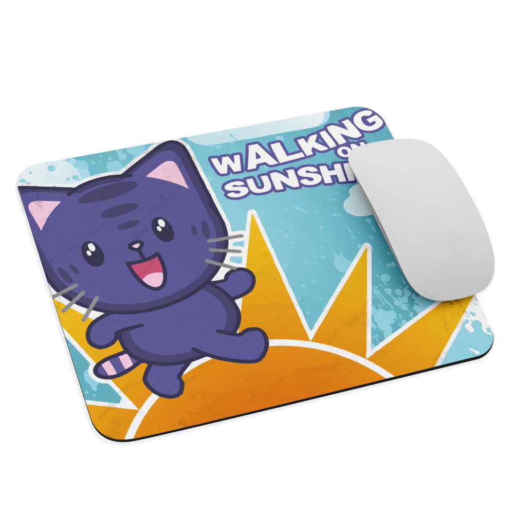 Walking on Sunshine Mouse Pad - Popstar Panda