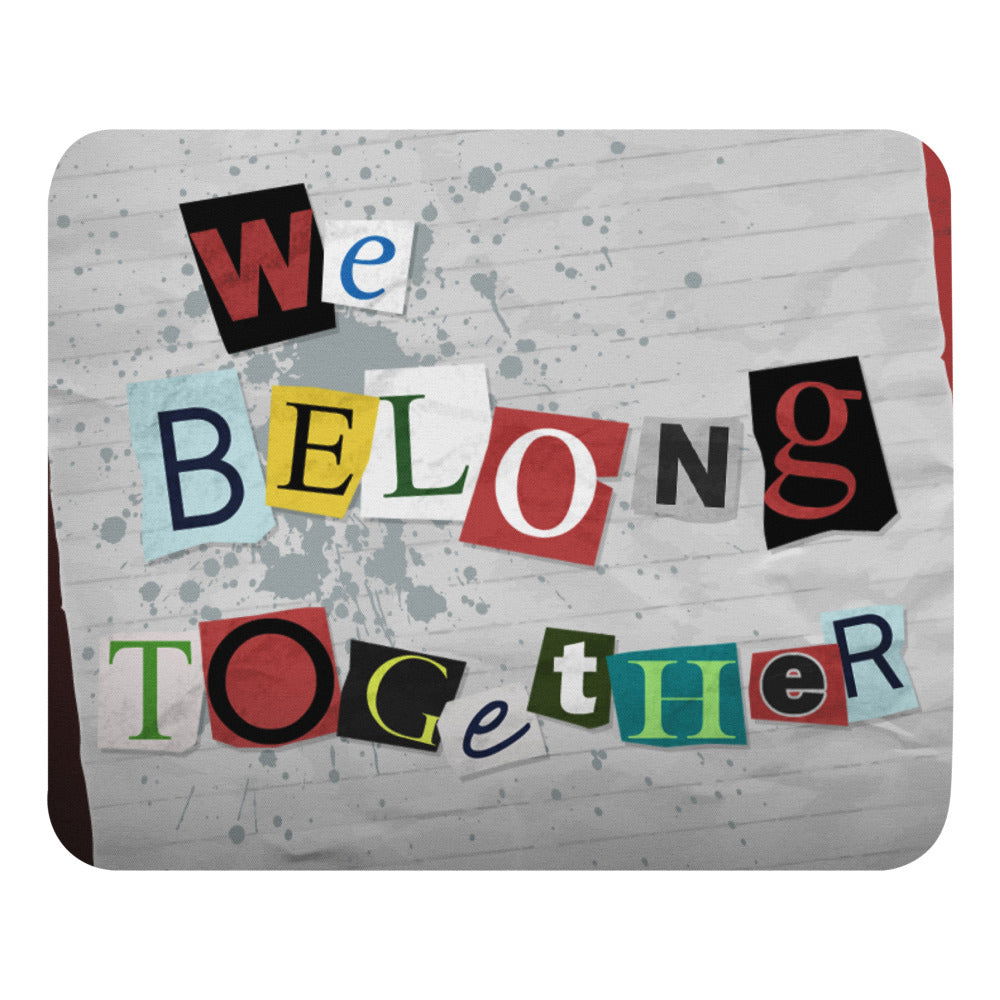 We Belong Together Mouse Pad - Popstar Panda