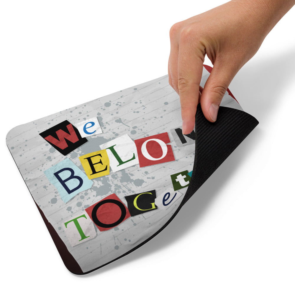 We Belong Together Mouse Pad - Popstar Panda