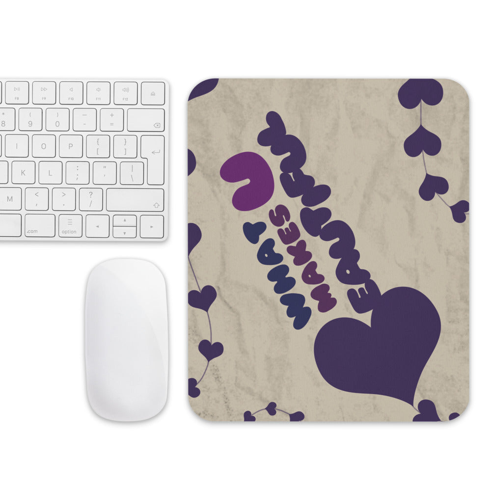 What Makes You Beautiful Mouse Pad - Popstar Panda