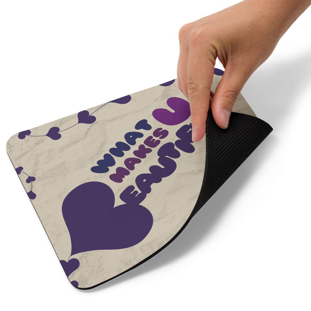 What Makes You Beautiful Mouse Pad - Popstar Panda