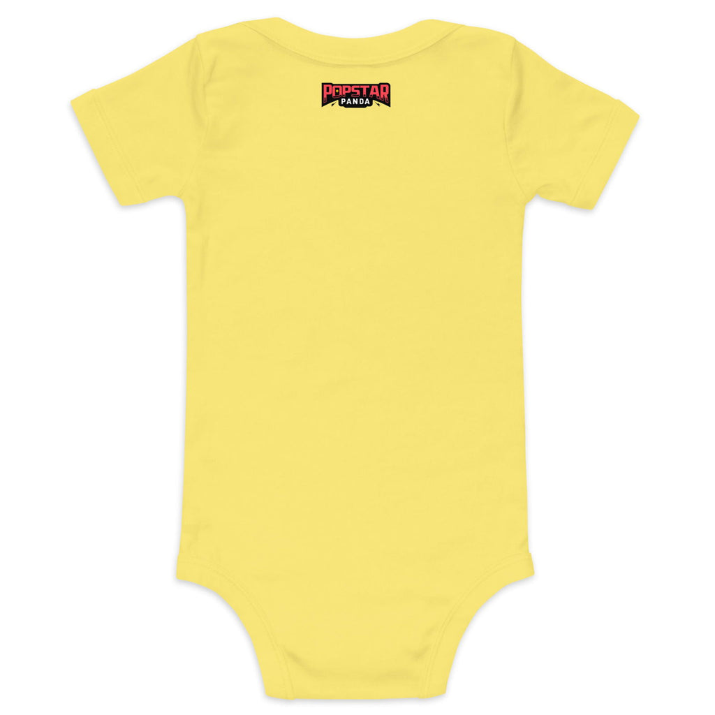 Year of the Ox Baby short sleeve one piece - Popstar Panda - 