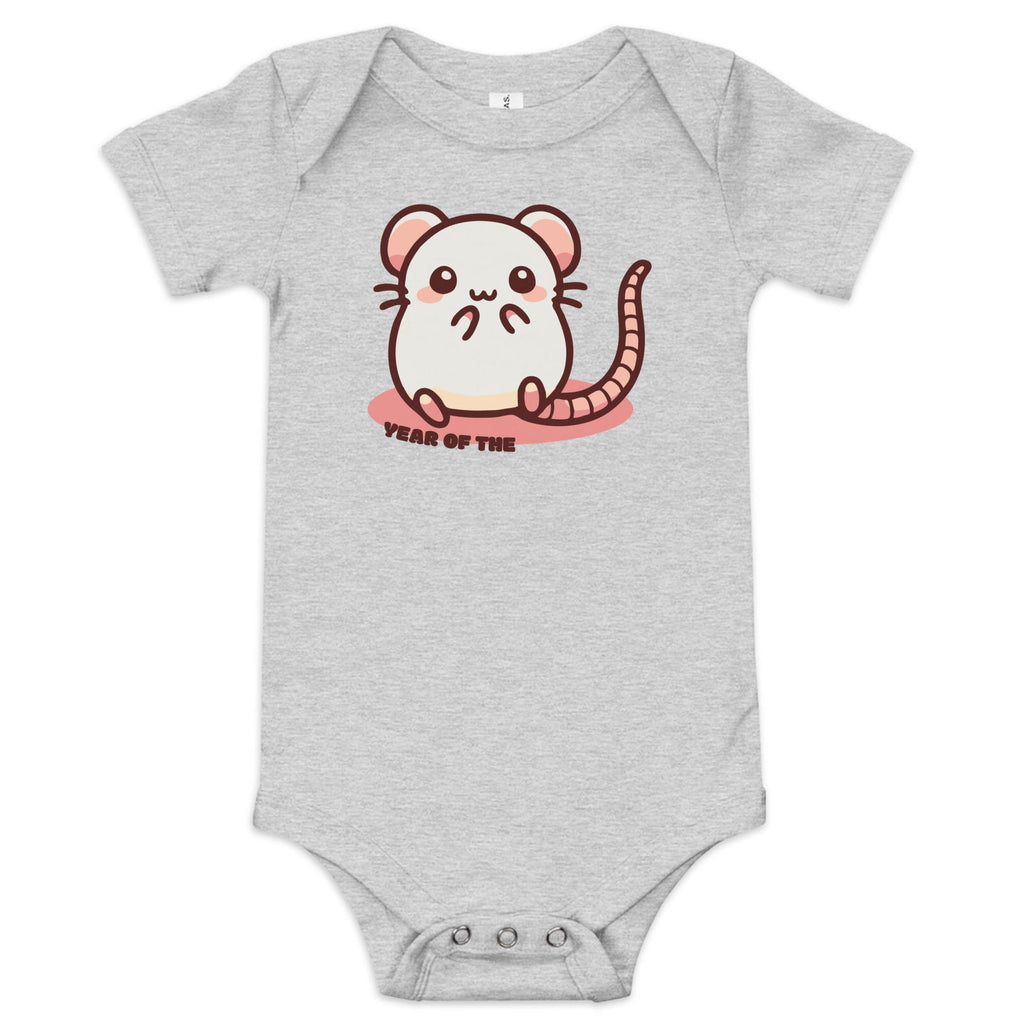 Year of the Rat Baby short sleeve one piece - Popstar Panda