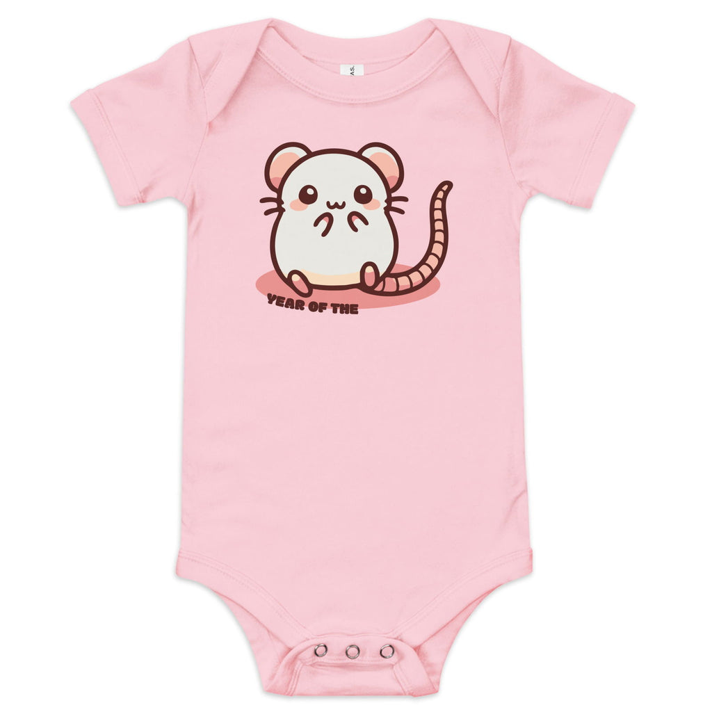 Year of the Rat Baby short sleeve one piece - Popstar Panda