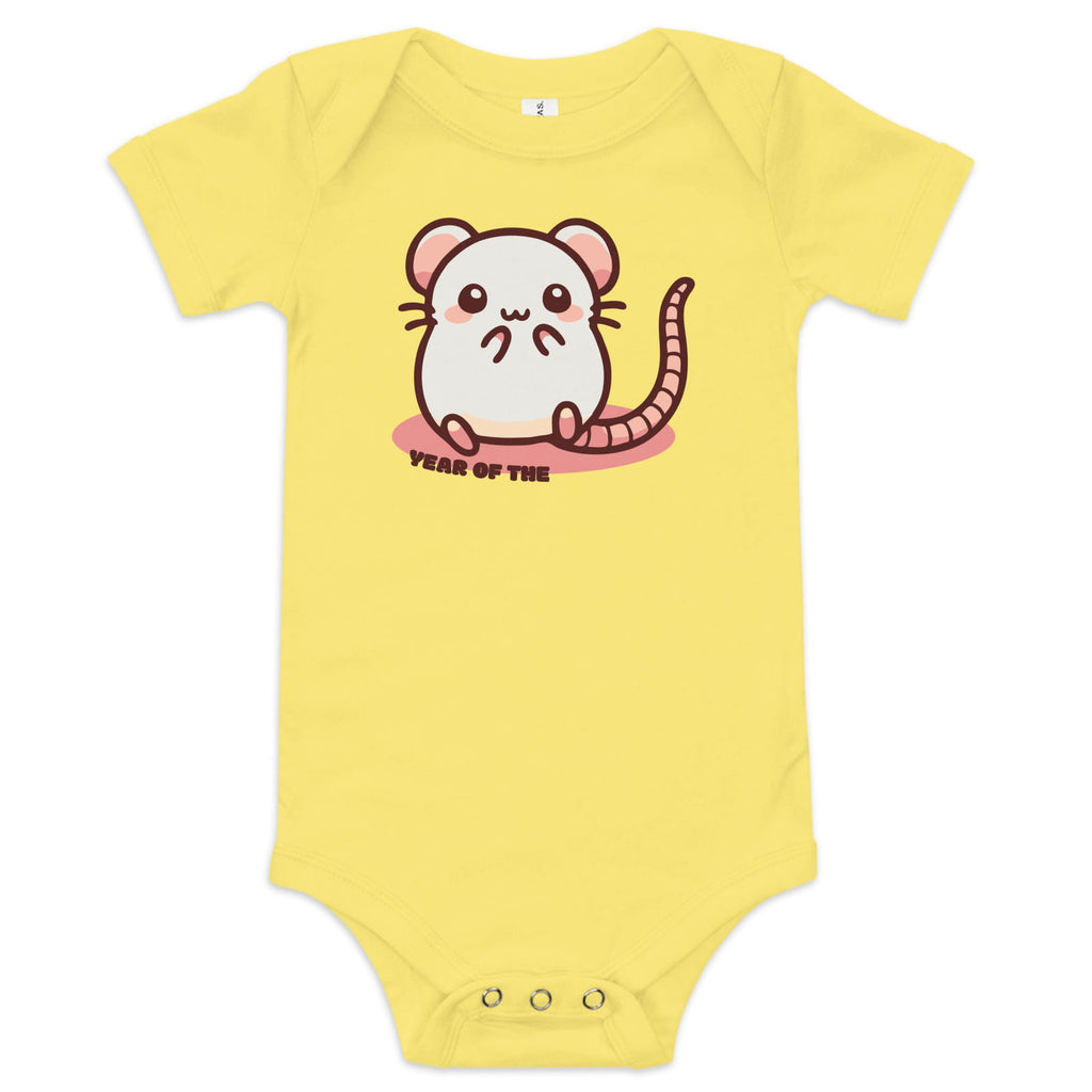 Year of the Rat Baby short sleeve one piece - Popstar Panda