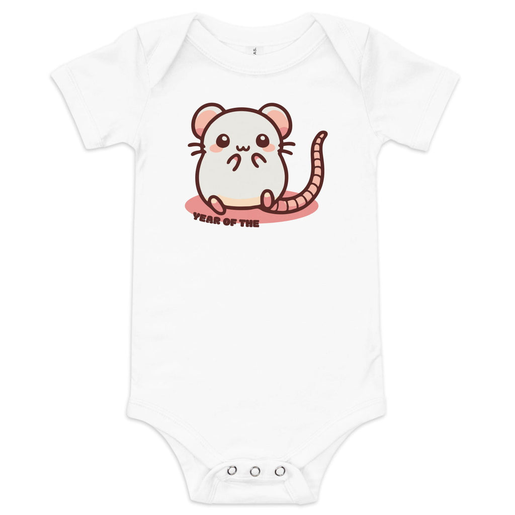 Year of the Rat Baby short sleeve one piece - Popstar Panda