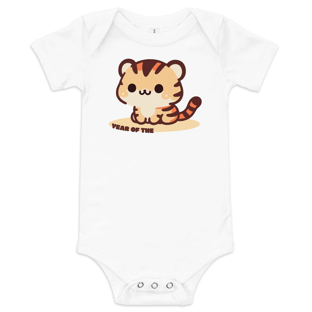 Year of the Tiger Baby short sleeve one piece - Popstar Panda