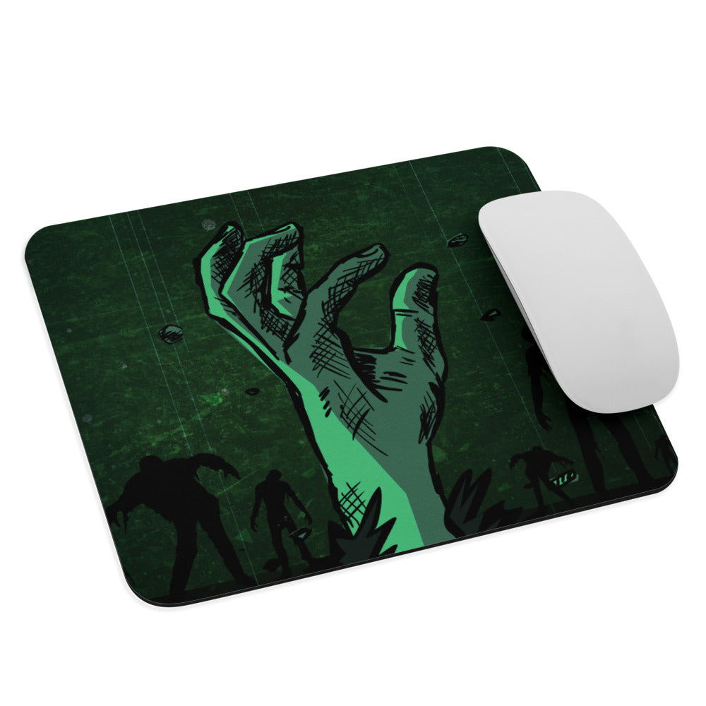 Zombie Hand Mouse Pad - Popstar Panda