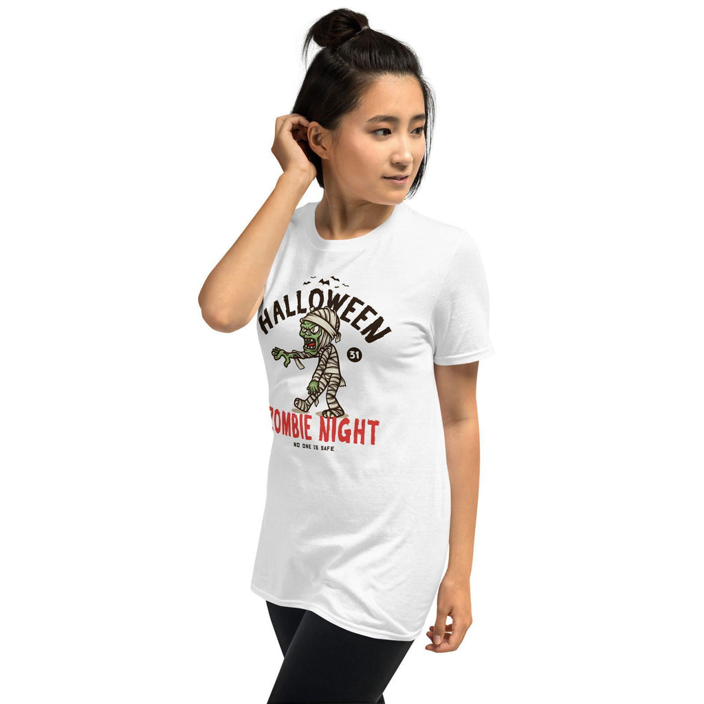 Zombie Night Halloween Short-Sleeve Unisex T-Shirt - Popstar Panda